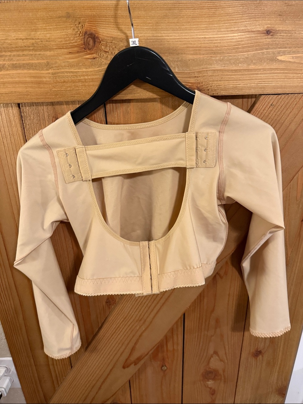Beige Compression Post-Op Arm and Chest Garment